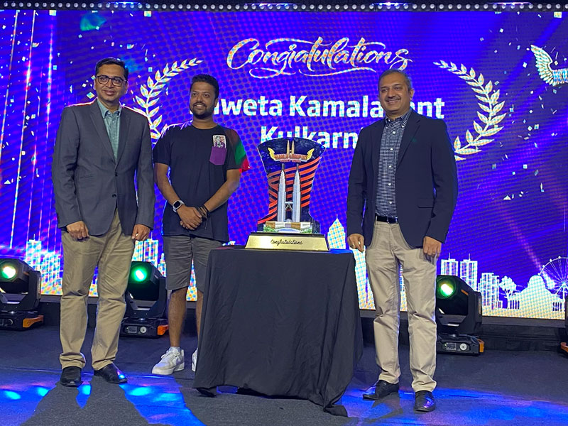 Grateful to be awarded in Kuala Lumpur Malaysia for Special Achievement in Investment Advisory.