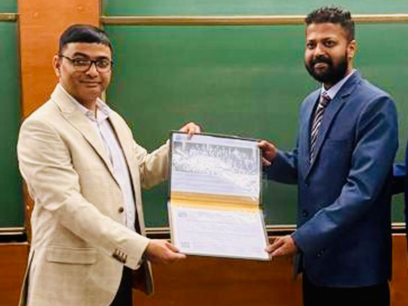 Awarded at IIM–Ahmedabad 2025