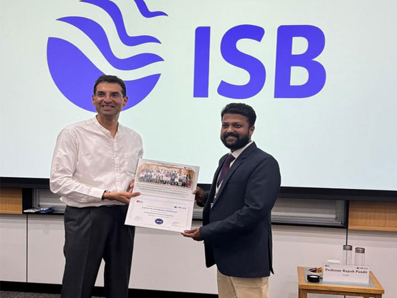 Awarded in ISB Hyderabad 2026 Presented on Future of Investment Strategies
